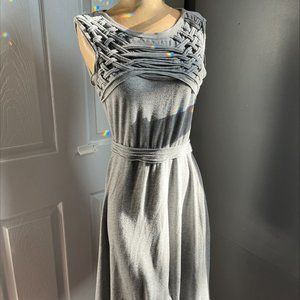 Max Studio Grey Swing Dress